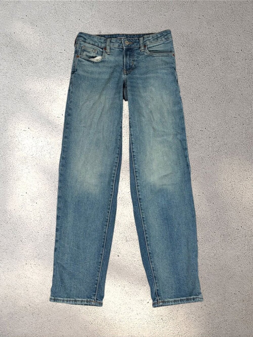 Old Navy Courtney O.G. Loose Jeans Women’s 0 Medium Wash Baggy Skater Y2K Denim